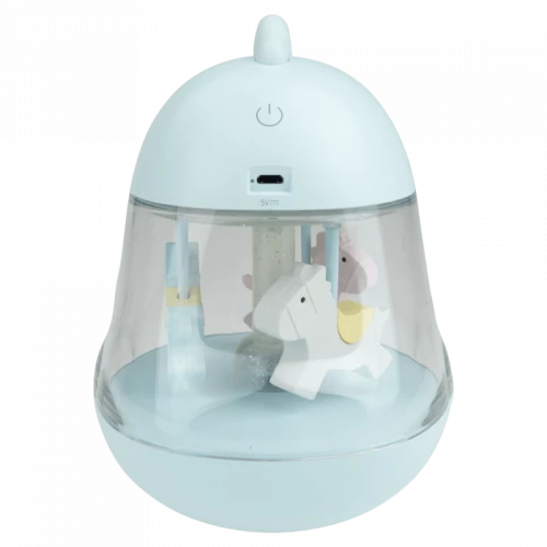 Pozytywka lampka nocna dziecięca LED 5W RGB 3000K niebieska