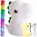 Lampka nocna dziecięca T-Rex LED 1W 3000K RGB