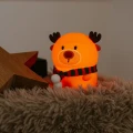 Lampka nocna dziecięca Reniferek z szalikiem LED 1W WW