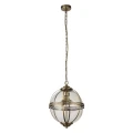 Lampa wisząca Coronet antyczny mosiądz 3 x E14