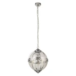 Coronet chrom 3 x E14 Lampa wisząca