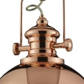 Lampa wisząca Louisiana miedź śr. 31cm. E27