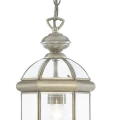 Lampa wisząca Lantern antyczny mosiądz śr. 18cm. E27