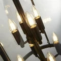Lampa wisząca Lantern Grande 8Lt czarny śr. 43 cm. 8 x E14