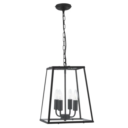 Lampa wisząca Lantern Noir 4Lt czarny 4xE14