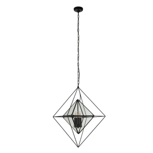 Lampa wisząca Diamond 3Lt czarny 3xE14
