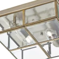 Lampa sufitowa Pisa 2Lt antyczny mosiądz 2xE14