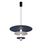 AZUL niebieski | szary | czarny Ø49cm. LED 12W 3000K Lampa wisząca