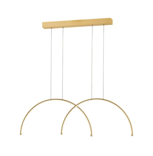 Lampa wisząca MEGAN złoty szczotkowany LED 39W 3000K