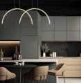 Lampa wisząca MEGAN złoty szczotkowany LED 39W 3000K