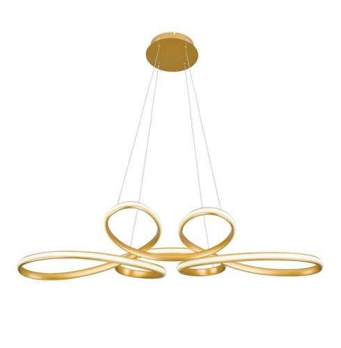 Lampa wisząca Jill złoty LED 53W 3000K