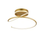 Jill złoty Ø50cm. LED 27W 3000K Lampa wisząca