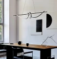 Lampa wisząca CLAUDIA czarny LED 47W 3000K