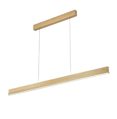 Lampa wisząca LEE złoty szczotkowany LED 52W 3000K