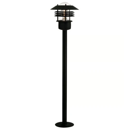 Lampa ogrodowa stojąca Vejers czarna wys. 92cm. E27 IP54