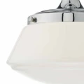 Łazienkowa lampa sufitowa Caden chrom Ø26cm. E27 IP44