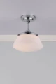 Łazienkowa lampa sufitowa Caden chrom Ø26cm. E27 IP44