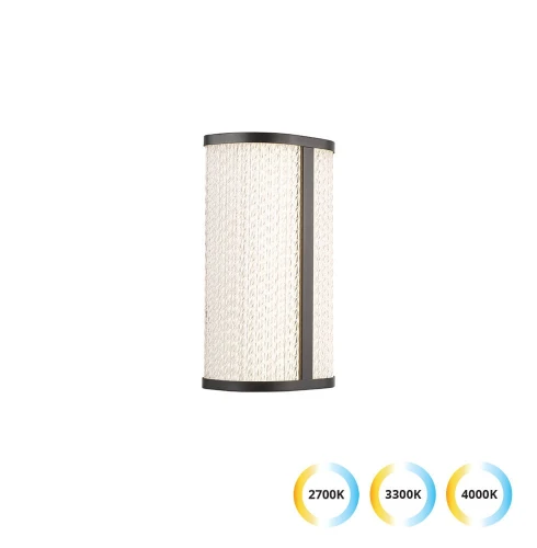 Kinkiet łazienkowy ze zmianą barwy światła Briella czarny