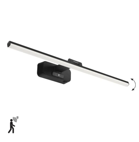 Kinkiet łazienkowy uchylny nad lustro z czujnikiem ruchu