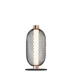 Margot czarny | złoty LED 8W 3000K Lampka stołowa