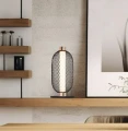 Lampka stołowa Margot czarny | złoty LED 8W 3000K