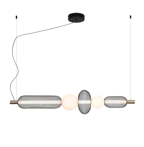 Lampa wisząca Margot czarny | złoty LED 28W 3000K