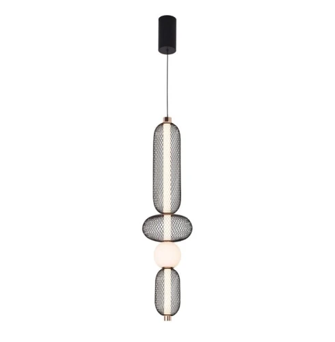 Lampa wisząca Margot czarny | złoty LED 19W 3000K