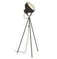 Lampa podłogowa reflektor na trójnogu Balzac czarny E27