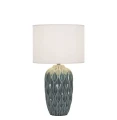 Lampa stołowa Pineaple zielony | biały E27