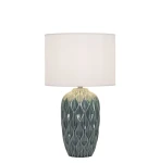 Pineaple zielony | biały E27 Lampa stołowa