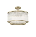 Lampa sufitowa Karolina złoty mat Ø42cm. 5xE14