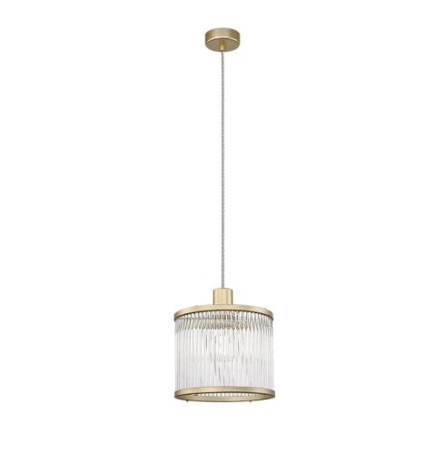 Lampa wisząca Karolina złoty mat Ø22cm. E27
