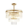 Lampa sufitowa Sabrina złoty Ø45cm. 7xE14