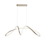 Caprice srebrny LED 51W 3000K Lampa wisząca