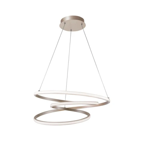 Lampa wisząca CORT srebrny Ø52cm. LED 40W 3000K