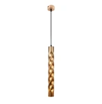 Marley złoty GU10 Lampa wisząca tuba