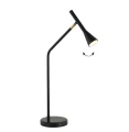 Lampka stołowa regulowana Melody czarny mat GU10