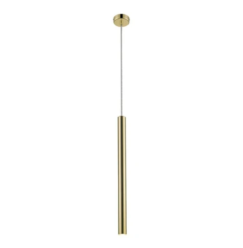 Lampa wisząca | tuba ściemnialna Elliot złoty LED dim. 6W 3000K