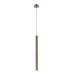 Elliot miedź LED dim. 6W 3000K Lampa wisząca | tuba ściemnialna