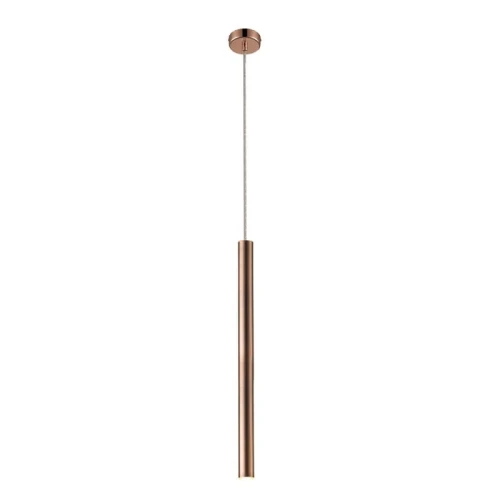 Lampa wisząca | tuba ściemnialna Elliot miedź LED dim. 6W 3000K
