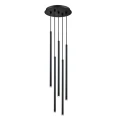 Lampa wisząca Zenia 5/L czarny LED 15W 3000K
