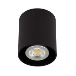 Play czarny okrągły GU10 Downlight | Tuba