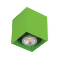 Downlight | Tuba Play zielony kwadrat GU10