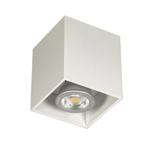 Downlight | Tuba Play biały kwadrat GU10