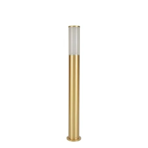 BRASO 5 mosiądz 60 cm lampa ogrodowa stojąca E27 IP65