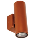 Braso terakota 2xGU10 IP65 Kinkiet zewnętrzny góra-dół