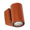 kinkiet elewacyjny w dół Ø6×11 cm mosiądz terakota – widok produktu