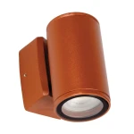 BRASO 2 terakota Ø6×11 cm GU10 IP65 kinkiet zewnętrzny