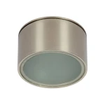 BRASO 4 chrom szczotkowany Ø10 cm zewnętrzna oprawa sufitowa GX53 IP65