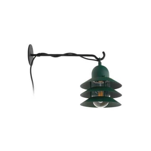 Kinkiet zewnętrzny Vant zielony E27 IP44